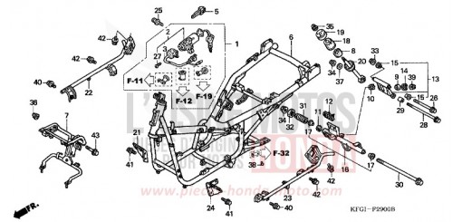 FRAME BODY FES2501 de 2001